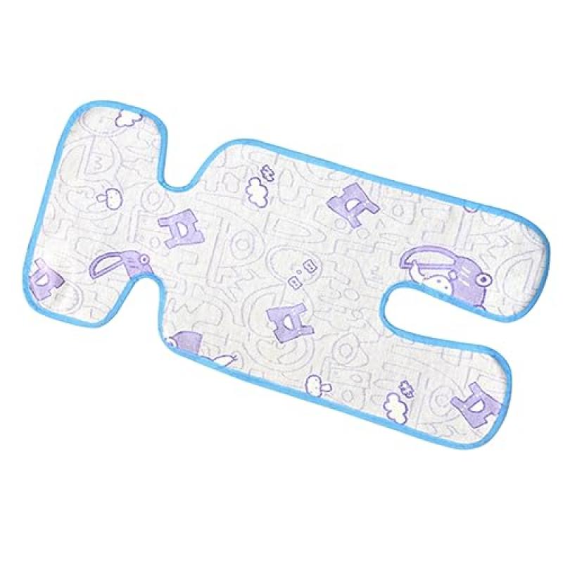 2-delad sittdyna för barnvagn, Andningsbar sommarkylmatta, Bekväm & Sval för Buggies och Barnvagnar, Lätt att Rengöra och Hållbar