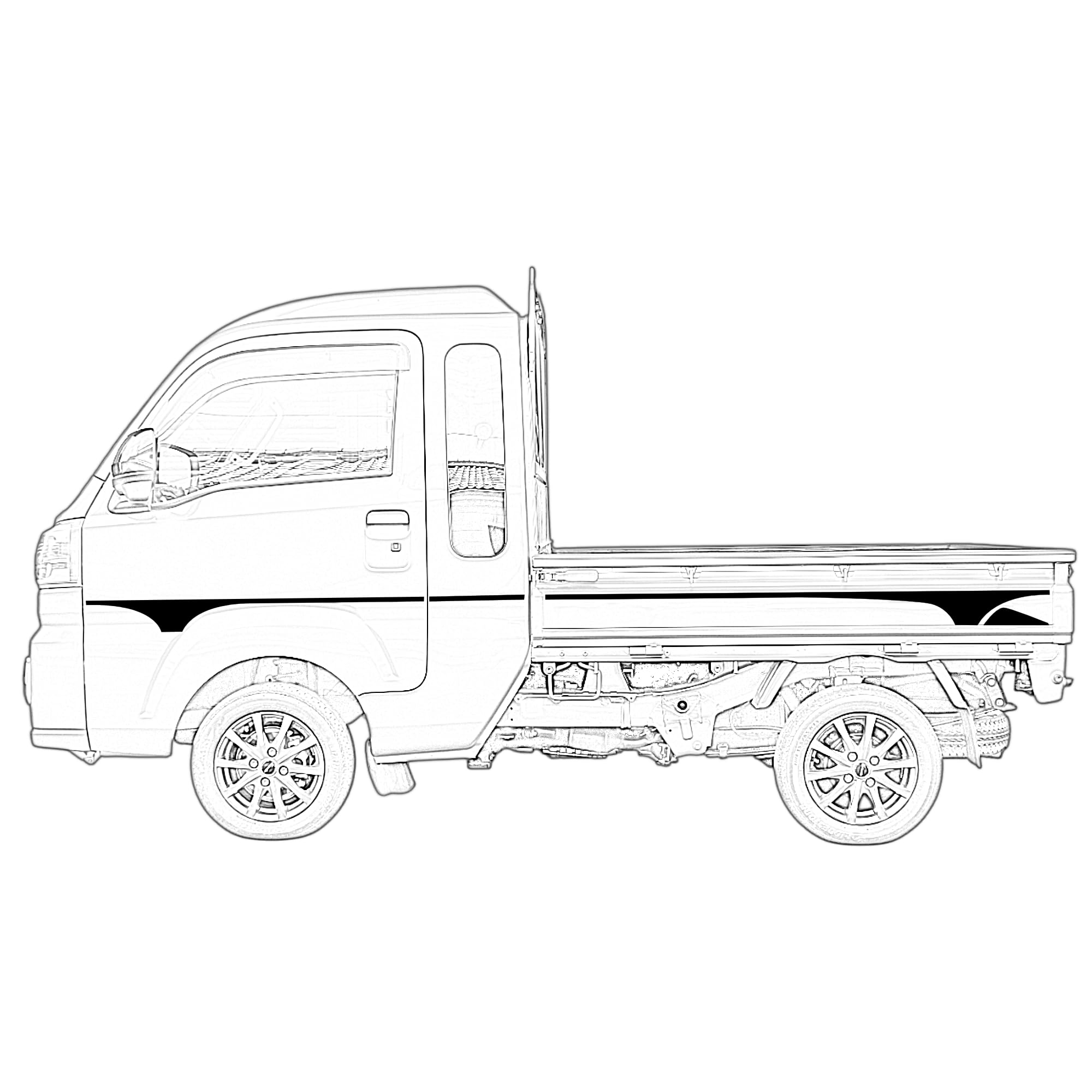 

Rubens Light Tiger Sticker, Light Tiger Decal, Car Decal, High Gett, Carry Truck (Gunmetal) срібний