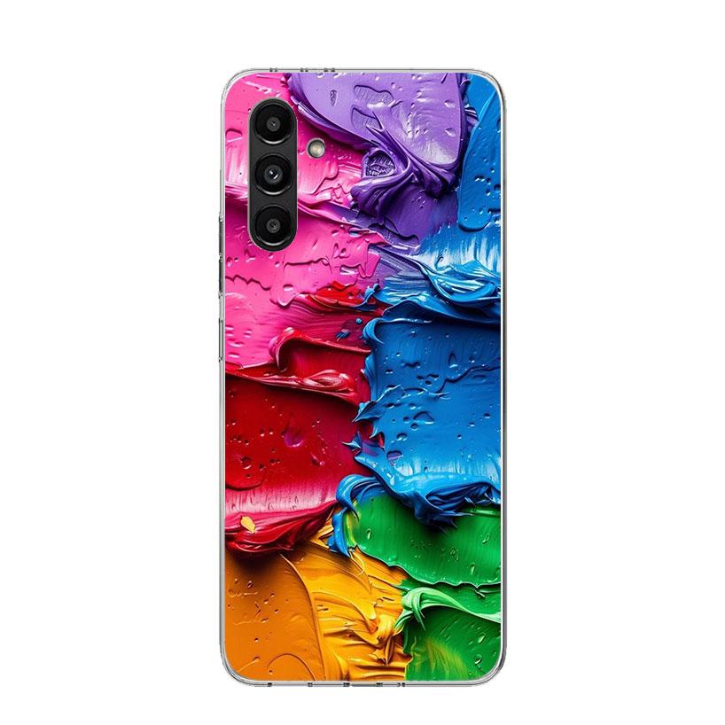 Watercolors Set Paint Palette Painting Box Case Phone Cover for Samsung Galaxy A17 A16 A15 A14 A13 A56 A55 A54 A53 A36 A35 A34 A