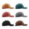 Corduroy Baseball Cap For Women And Men Solid Color Autumn Winter Sunproof Hat Sport Snapback Caps Warm Fashion Headwear