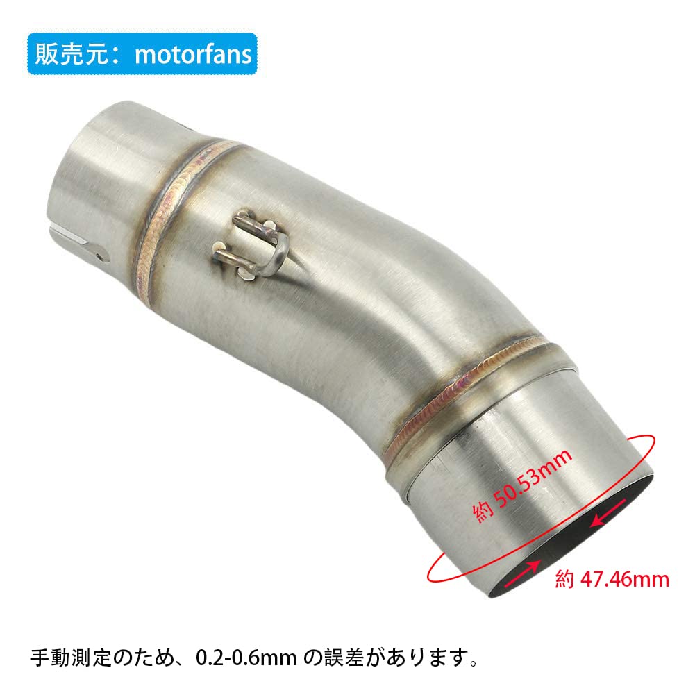 Alpha Rider Mid Exhaust Pipe for Kawasaki Ninja400 Ninja 400 2018 2019 Kawasaki Ninja