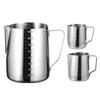 350/600/900ml Milk Pitcher Sharp Mouth Coffee Milk Frothing Pitcher Jug Barista Frother Pitcher for Latte Art Coffee Accessories