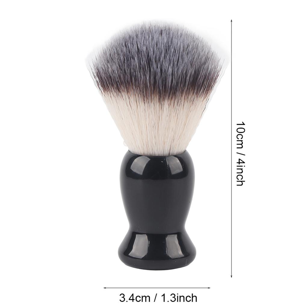 Shaving Brush for Men Beard Mustache Trimming Brush Nylon Hair Barber Salon Shaven Tool