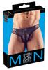 Svenjoyment - Sexy Men's Floral Lace Briefs Black M