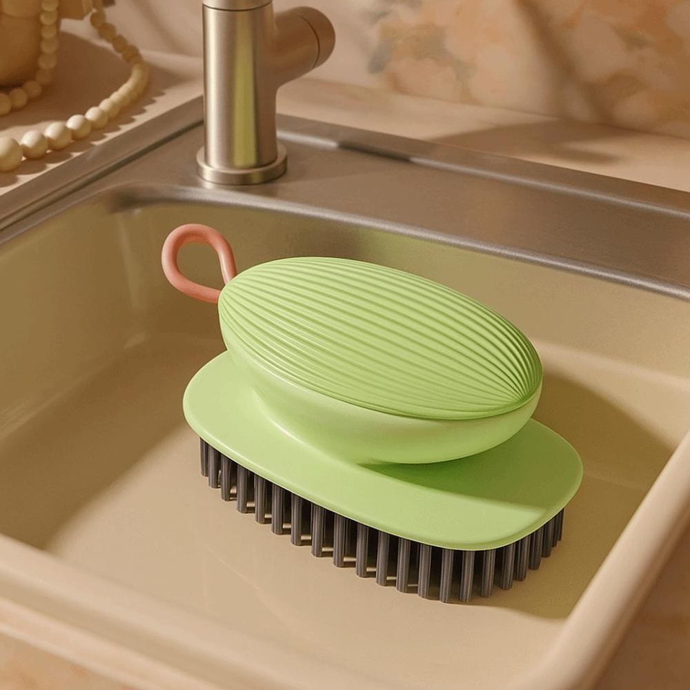 Shell Shaped Cleaning Brush Hard Bristle Floor Brush Durable Carpet Brush  Bathroom Sink