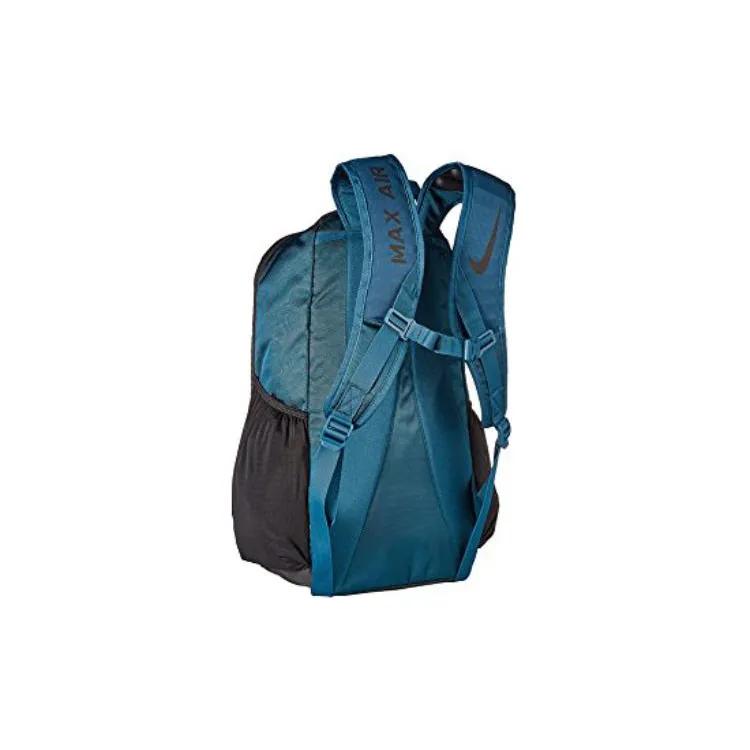 Nike Polyester Backpack Unisex Blue Green (Unisex) Backpacks BA5474 498