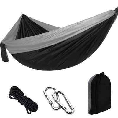 Goture Hängemattenbett Nylon Eis Seide Duyan Outdoor Aktivität Groß Breit Camping Garten Freizeit Leicht zu Tragen Reise 270x140cm