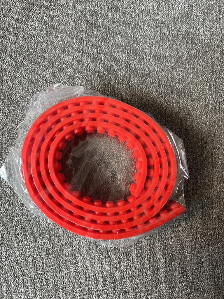 

5pcs/lot Compatible for Blocks Black/Green/Red/ Blue /Grey Block Tape Adhesive tape 92cm 2*115Dots Arbitrary Paste Cutting красный