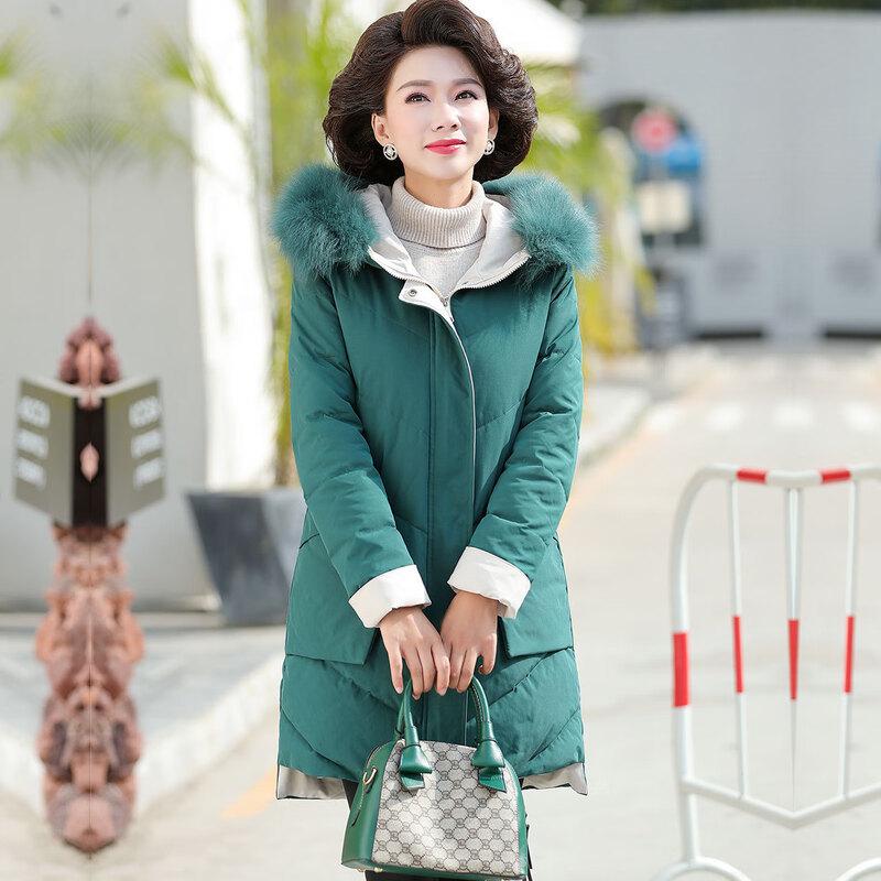 JIANHU Women's Winter Mid-Length Padded Jacket