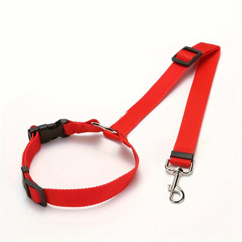 1pc Pet Car Belt, Dog Cat Car Leash, Retractable Backseat Pet Tether, Keep Your Dogr! Dog Outing Dog Stuff
