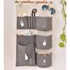 Practical 9 Pockets Wall Hanging Storage Bag Organizer Toys Container Decor Pocket Pouch