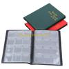 F26C Coin Album, 10 Pages Storage Sheets with 120 Coins Pockets Penny Collection Book Mini Money Collecting Holder for Coin