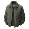 Mens Winter Warm Cotton Workwear Jacket Business Casual Outerwear Plus Size Thick Lined Collar Coat