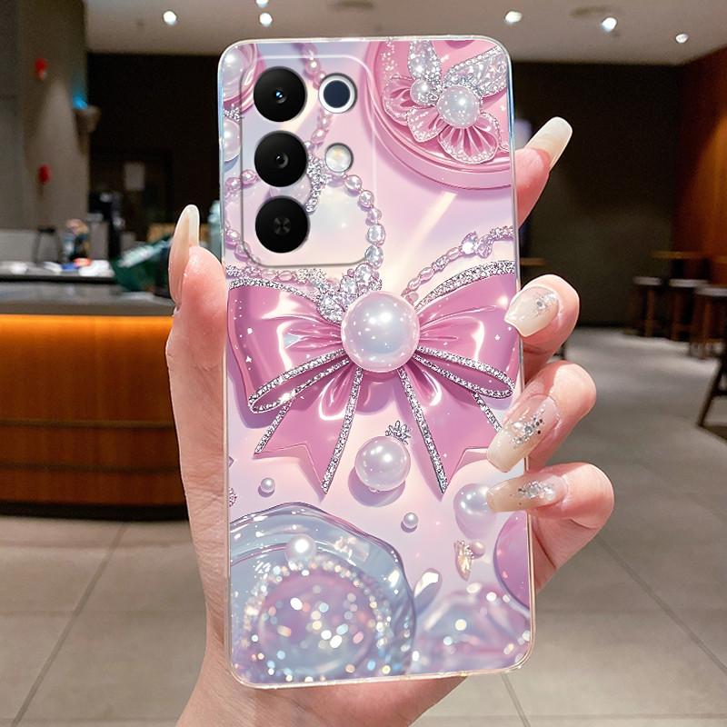 For Realme C85 Pro Case 2025 Clear Fashion Butterfly Flower Soft TPU Silicone Phone Cell Cover for RealmeC85 Pro 4G RMX5555 Case