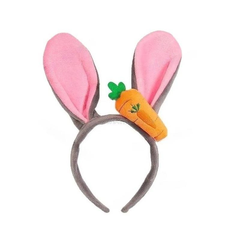 Disneys Zootopia Nick Judy Headbands Cartoon Rabbit Ear Headbands Cute Girls Cosplay Party Headwear Childrens Birthday Hair Accessories