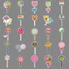 50 Pictures of Cute Ins Wind Lollipop Personalized Creative Hand Note Suitcase Scooter Guitar Mobile Car Stickers