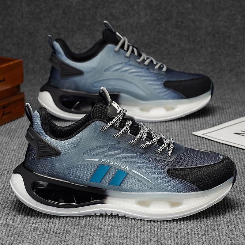 

Men s Breathable Mesh Shoes All-matching Casual Sneakers Running Height-increasing Old Fashion 39