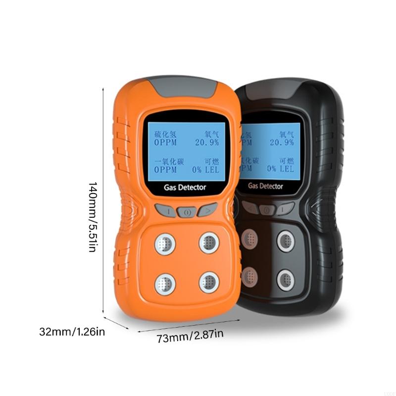 Gas Leakage Alarm Device With Visual Display Fast Response Home Protections