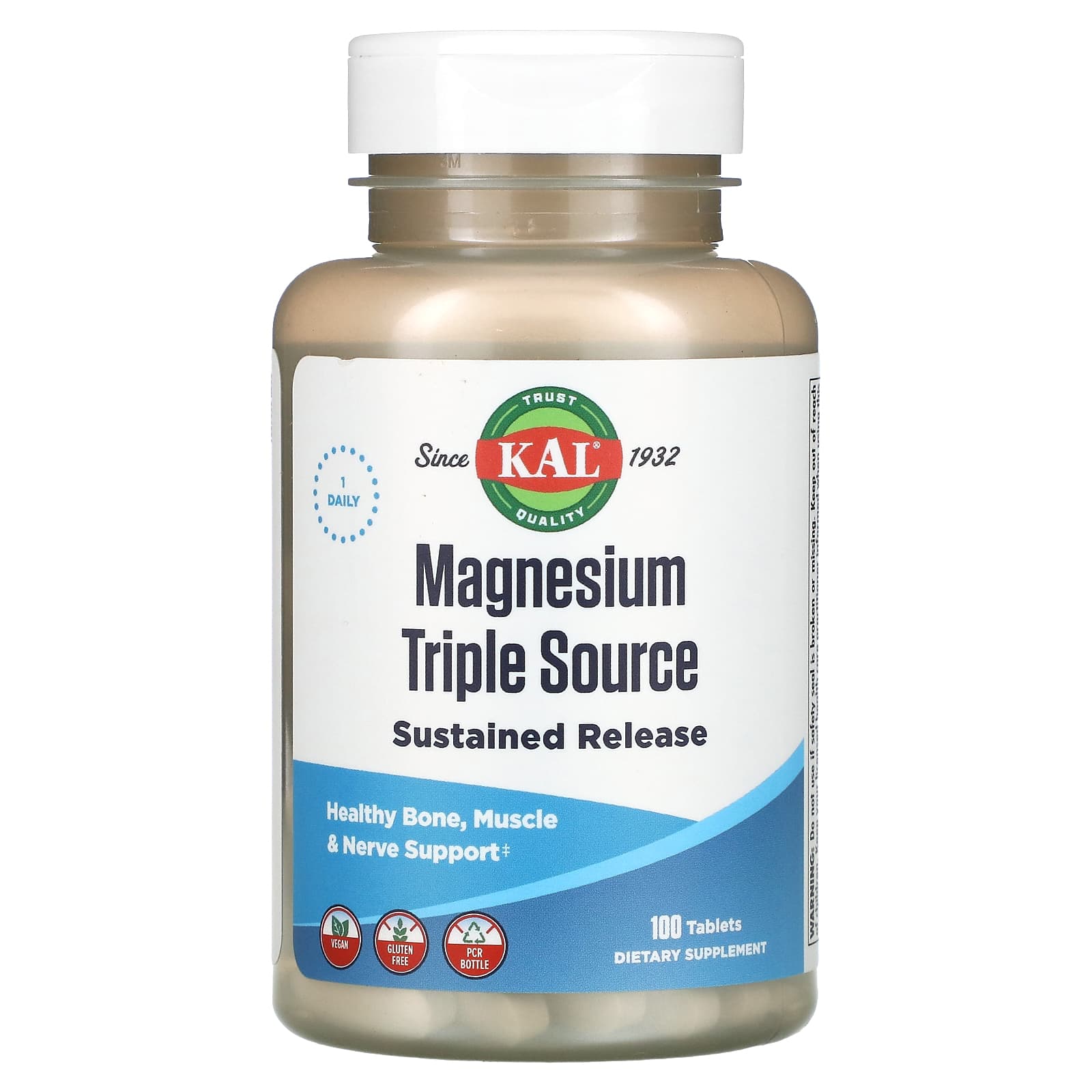 

Triple Source of Magnesium, 100 Tablets