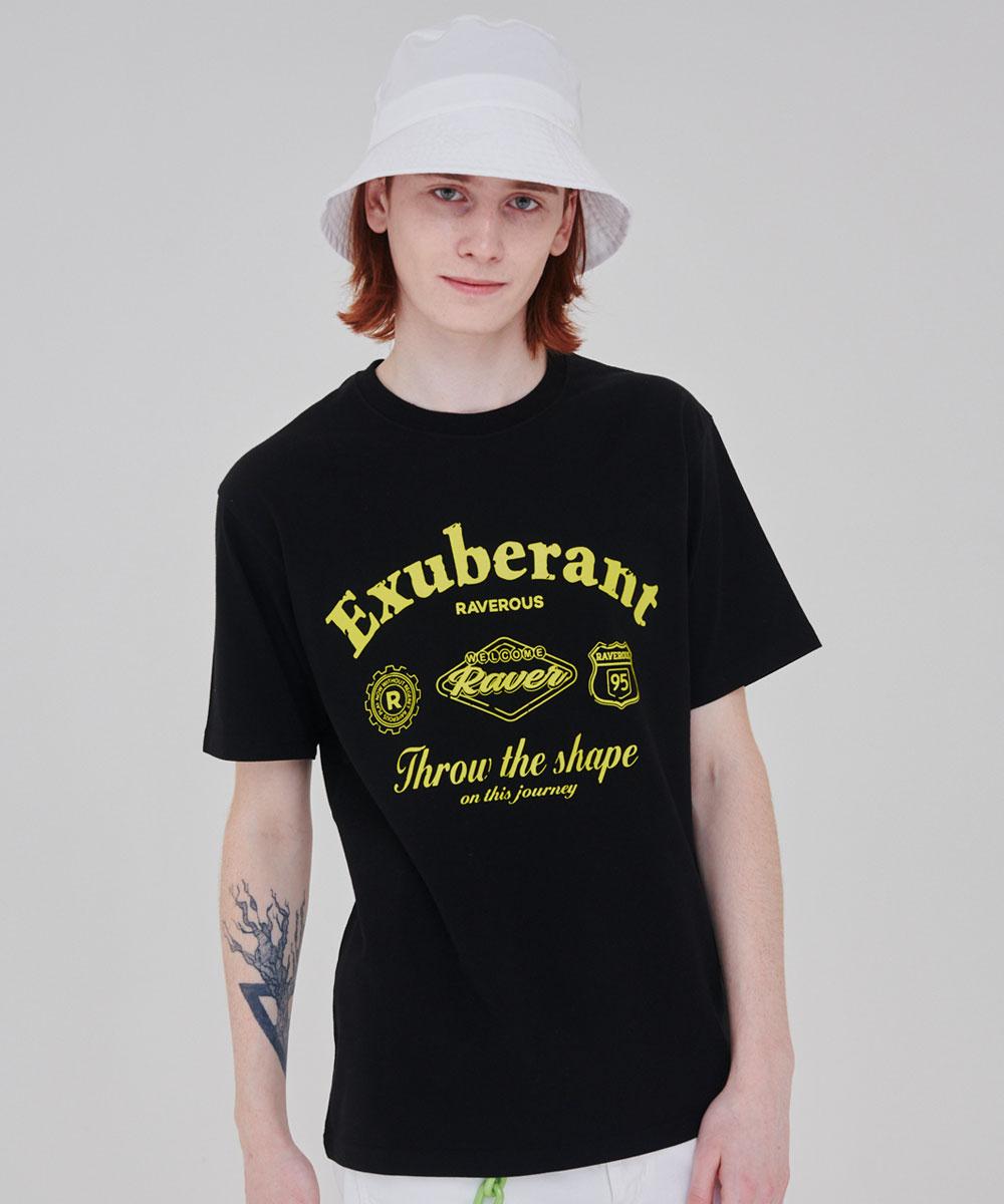 Raverous Road Trip T-Shirt Black 1