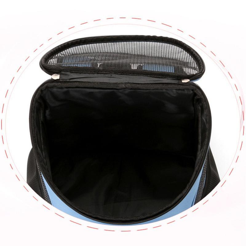 Faltbare Outdoor Tragbare Haustiertasche Atmungsaktives Netz Katzen- und Hunde Brust-Rucksack Brusttasche Haustierbedarf
