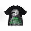 Camiseta Gráfica Oversize Unisex 2025 Mezcla de Algodón Manga Corta Camiseta Adolescentes Adultos