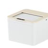 Smart Induction Trash Can Durabilit Practical Automatic Garbage Can Touch Free Trash Bin for Desktop Bedroom Living Room Kitchen