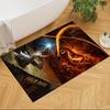 Lord Rings Customized Name Floor Rug Office Rug Suitable for Balcony Foyer Game Room Decorate room Anti-slip Rug Decorate Offices