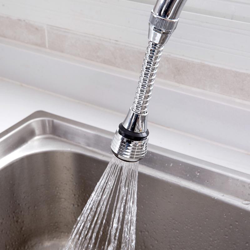 Cap de robinet creativ anti-stropire: Extensie pentru economisirea apei cu pulverizator de duș și filtru