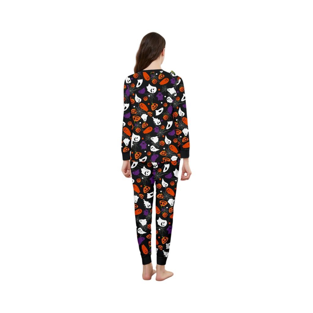 Prints Family Matching Long Sleeve Tops+Pants Set Family Matching Sets