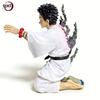 14cm Anime Demon Slayer Akaza Hakuji Figurine Modèle Poupée Figurine d'Action PVC Décoration Ornement de Bureau Périphérique Jouet