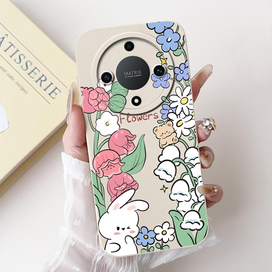 Für Honor Magic 5 Lite Hülle Honor X9A RMO-NX1 Niedliche Cartoon Bemalte Abdeckung Weiche TPU Handyhülle Für Honor Magic5 Lite HonorX9a Taschen