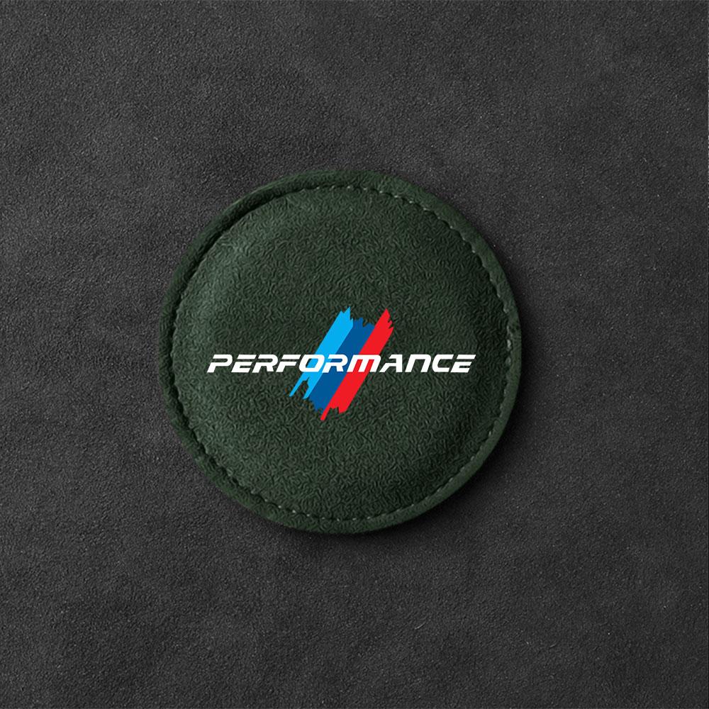 2 Peças/conjunto Porta-copos para Carro camurça Tapetes Antiderrapantes Acessórios Automotivos Para BMW M M1 M2 M3 M4 M5 M6 X5 E39 E46 E60 E90 F20 E60 F30 E36