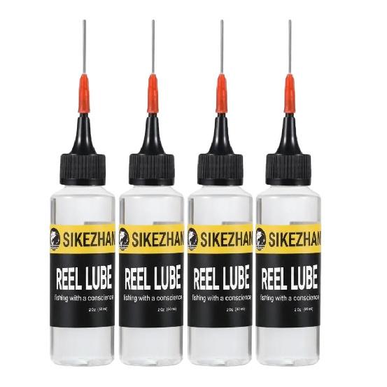 SIKEZHAN 60ml Fishing Reel Lubricant Oil with Needle Nose Applicator for Precision Reel Bearing Gear Rust Protection Lubricate 4