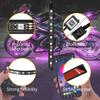 Car Interior Light Ambient Light with USB/Cigarette Decorative Lamps RGB Car Footwell Light with Remote/Voice Control