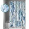 Vintage Coral Plant Shower Curtains Waterproof Bath Curtains Home Decor Modern Luxury Bathroom Curtain