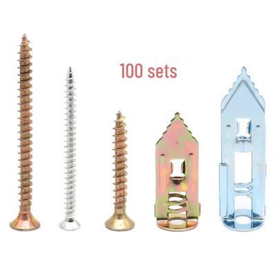 Color Zinc Plated Iron Drywall Expansion Anchors