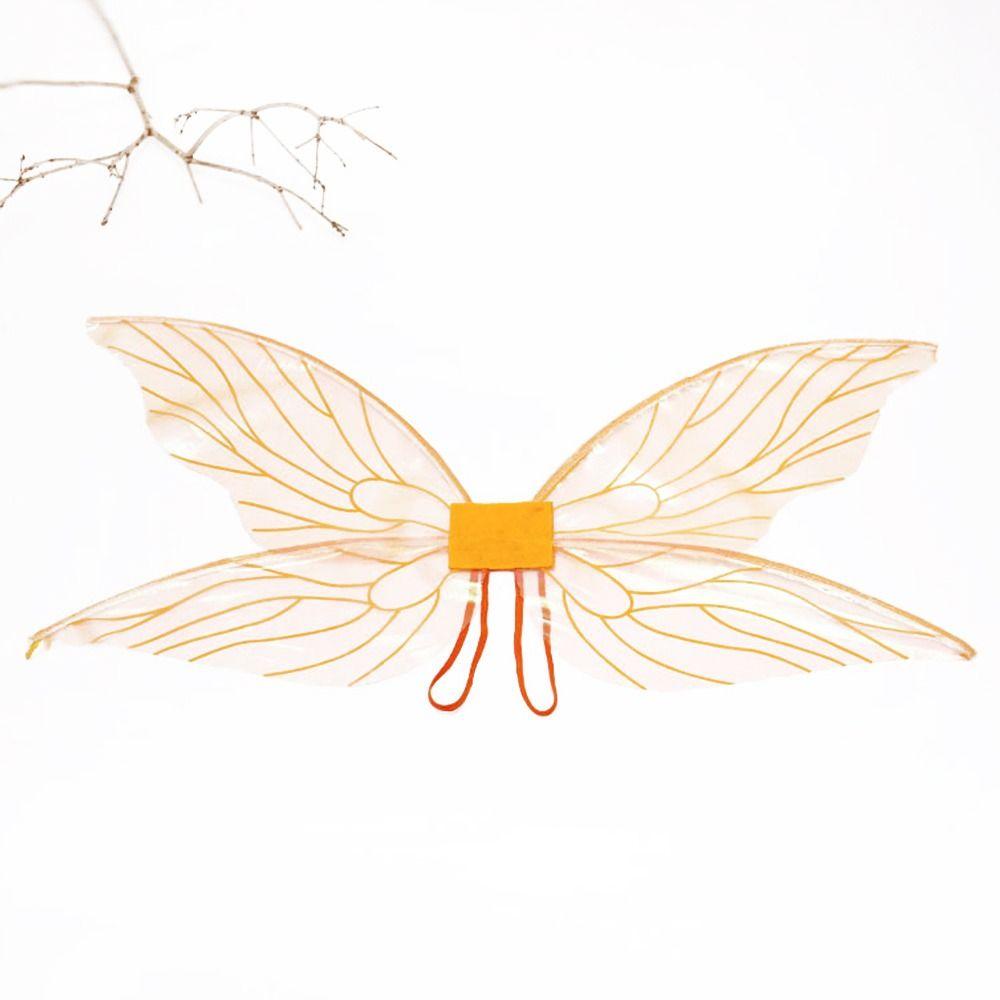 Props Gift Costume Accessories Princess Angel Wing Halloween Cosplay Costume Dress-Up Wings Cicada Wing Fairy Wings
