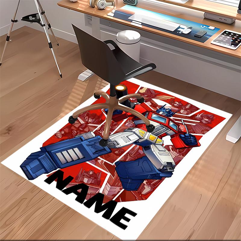 Custom personalization Optimus Prime Print Area Rug - Soft, Washable Non-Slip Indoor Mat,Living Room,Home&Office Decorative Rug