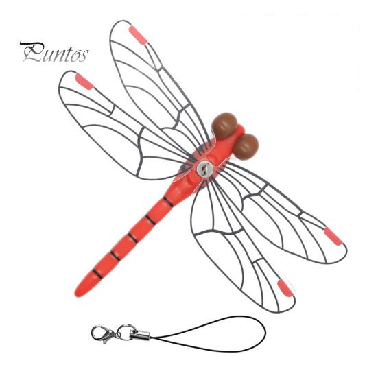 12CM Fake Dragonfly Decoration Weather-resistant Garden Fly Repellent Simulated Cartoon Dragonfly Model Toy Indoor Outdoor 3D Dragonfly Ornament