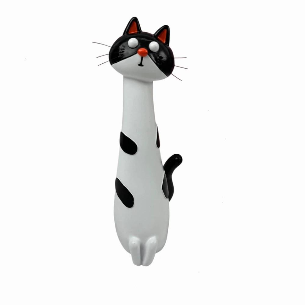 

Handcrafted Cat-Shaped Vase Long-Necked Handmade Vase Ornaments Gift Cat Flower Vase Living Room Cow cat