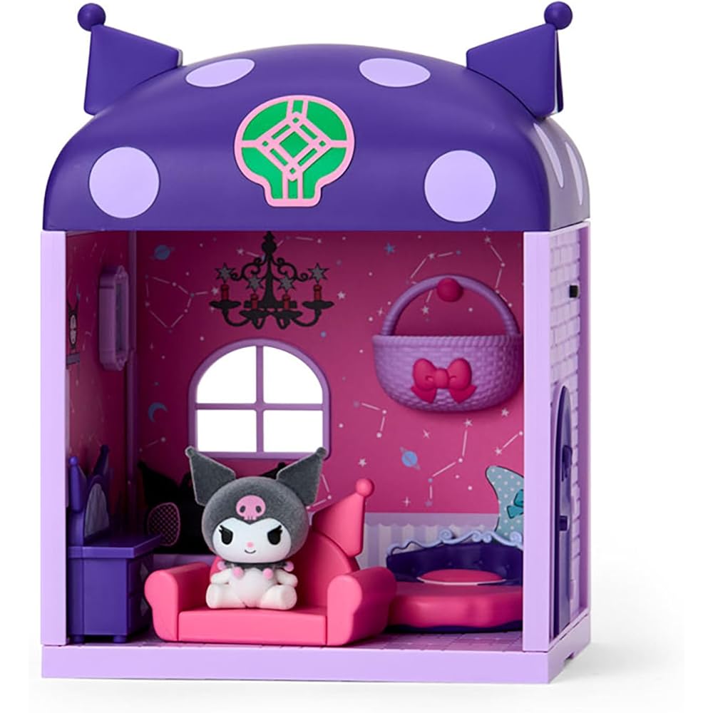 Sanrio My Melody & Kuromi Dollhouse ABS Plastic PVC Age 3 and Up Playset