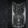 1253 Teile Coole Schwarze Limitierte Edition Supercar Bausteine, Perfektes Geburtstagsgeschenk, High-Tech Auto Modell Bausteine