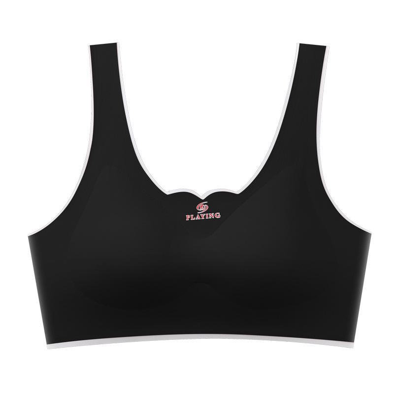 Pro-Oxygen 2.0 Women's Seamless Thin Underwear: Elegant Gathered Back, Seamless Side Support, Yoga Sports Vest for Girls