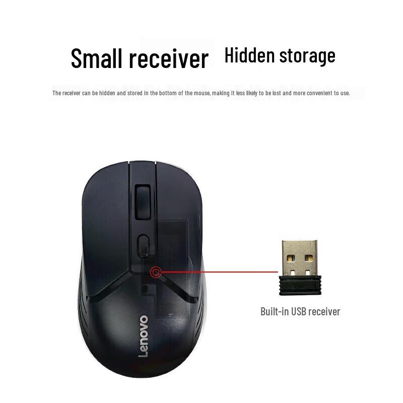 Lenovo KN200 Wireless Keyboard and Mouse Combo