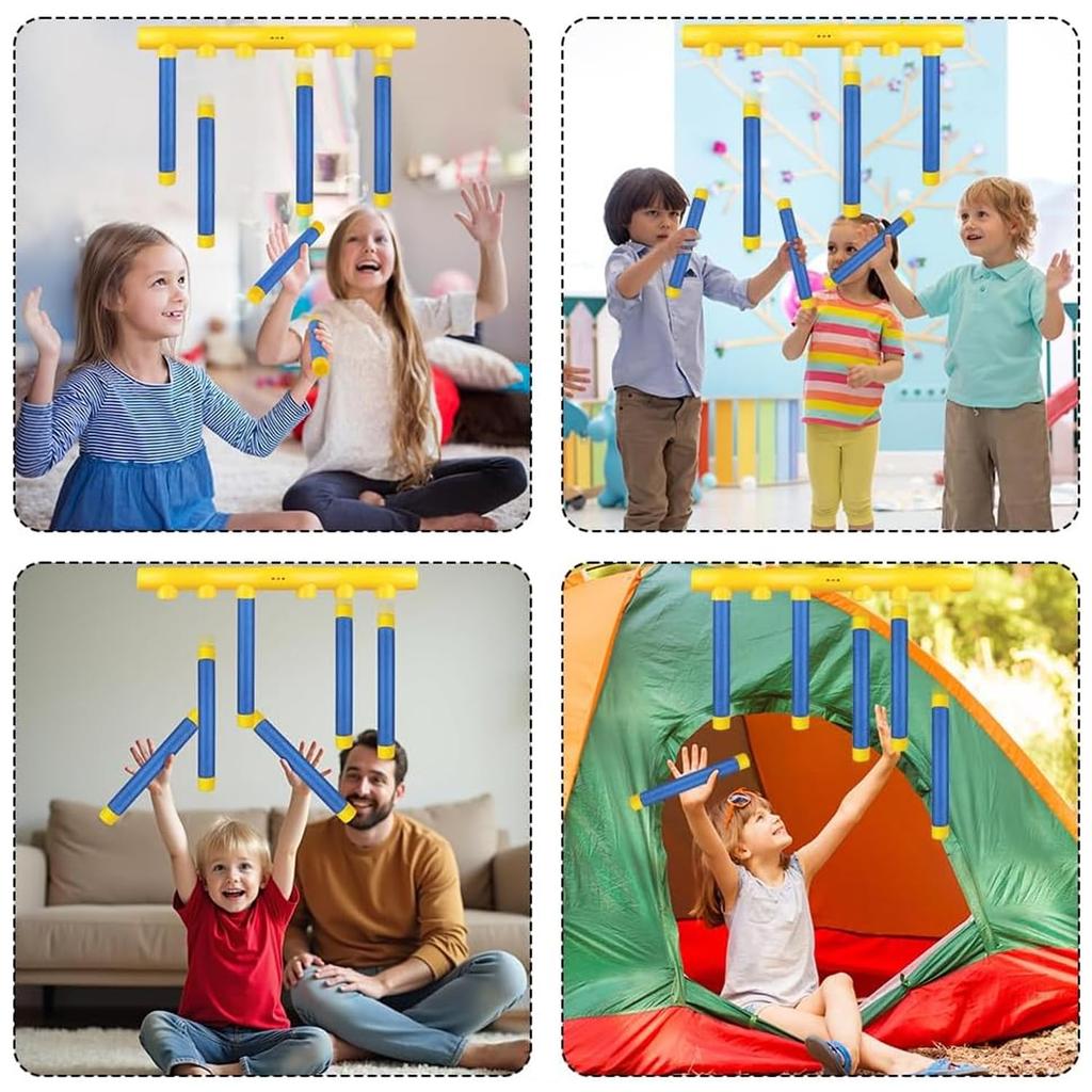 La Gacela Reflex Training Game: A Catch Stick Game for Kids - Indoor Exercise, Parent-Child Game, Remote Control, USB Rechargeable, Educational Toy.