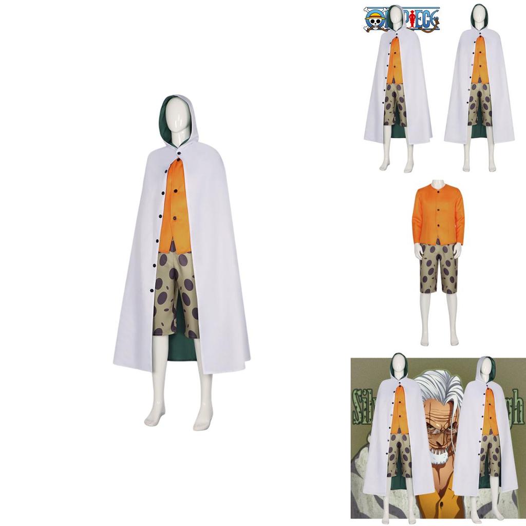 Authentic One Piece Silvers Rayleigh Cosplay Costume For Stage Performance