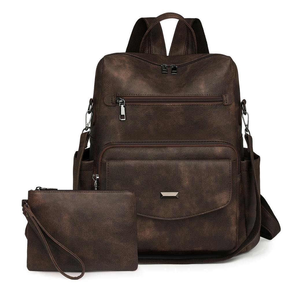 New High-end Backpack Women's Fashion Set Backpack Large Capacity Mother and Child Bag