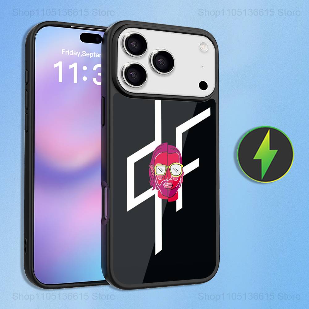 

Rapper P-PNL Q-QLF Cool Phone Case For iPhone 16,15,17,14,13,12,11,Pro,Max,Plus,Air Mini,Magsafe,Magnetic Wireless Charging Case iPhone17Pro