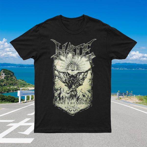2025 Nuovo HATE - T-shirt Unisex Stampata Solarflex Tendenza Moda Street Manica Corta Cotone Puro Girocollo